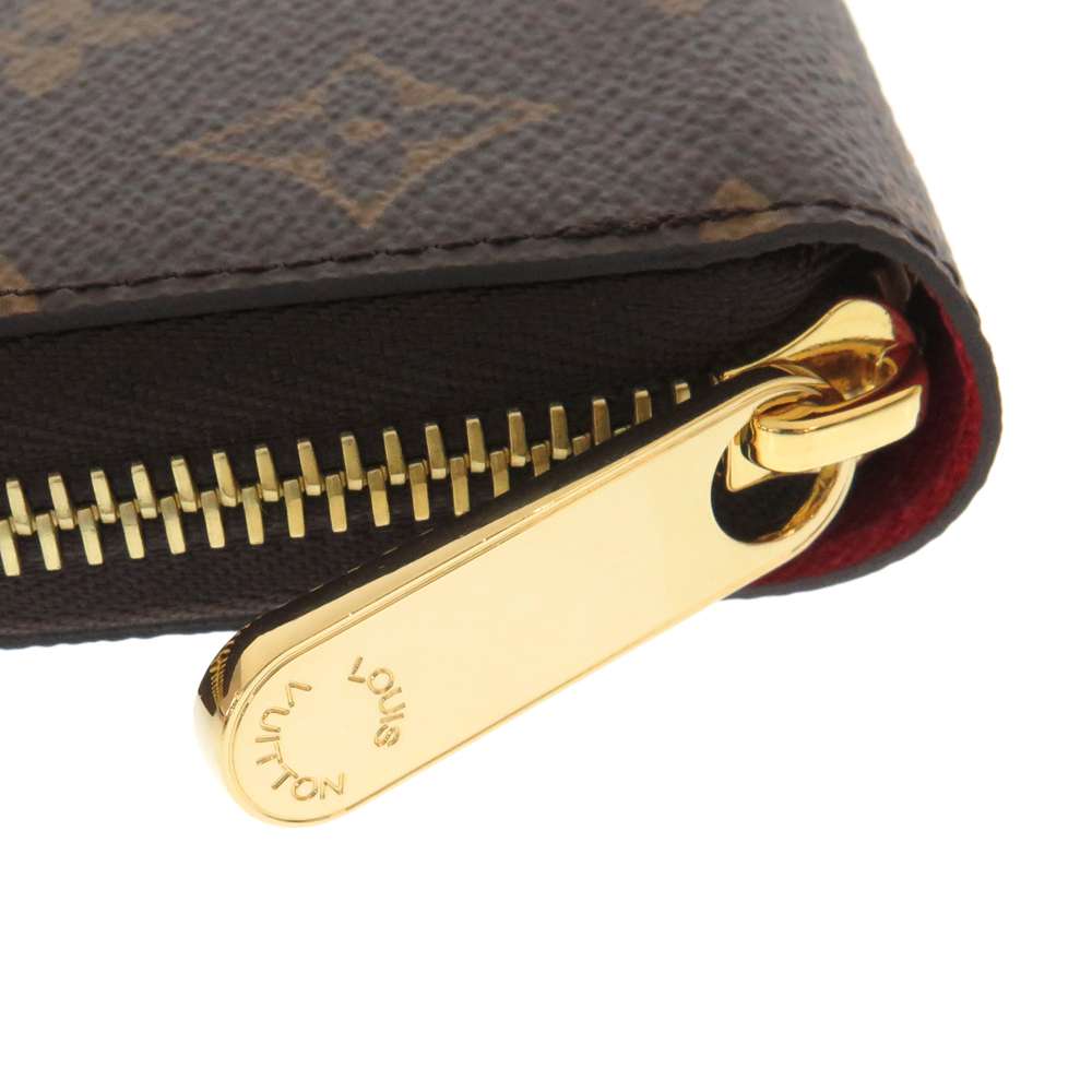 LOUIS VUITTON Zippy Wallet CoquelicotM41896 Monogram