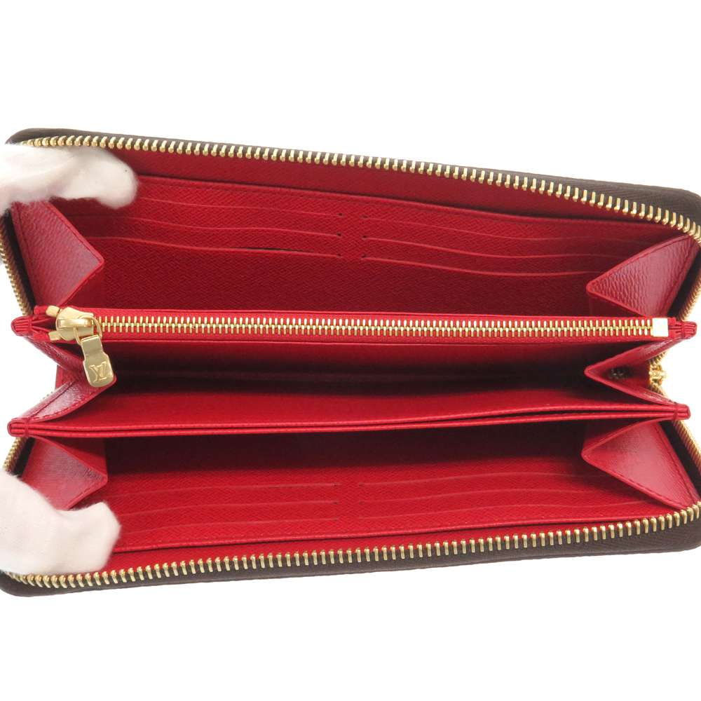 LOUIS VUITTON Zippy Wallet CoquelicotM41896 Monogram
