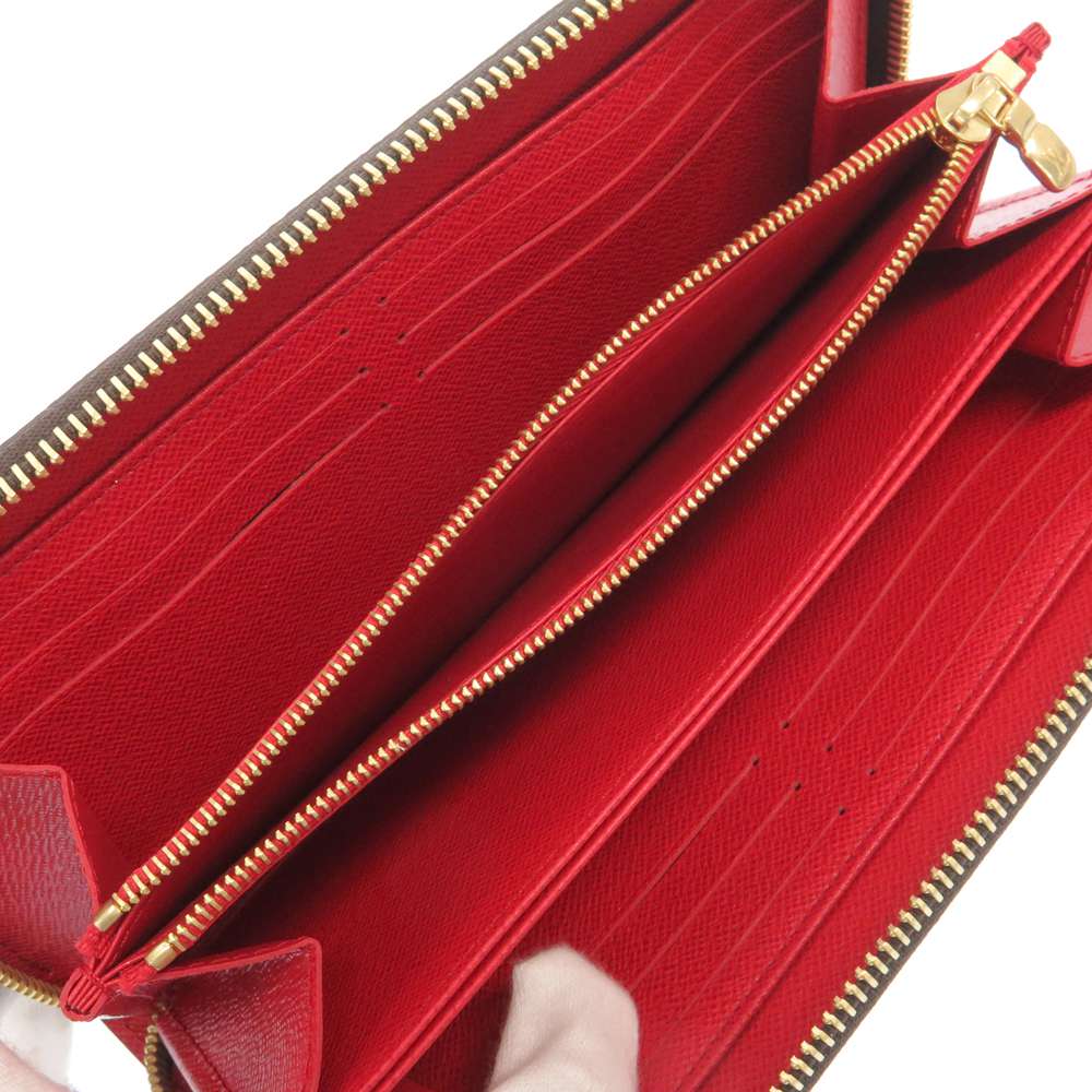 LOUIS VUITTON Zippy Wallet CoquelicotM41896 Monogram