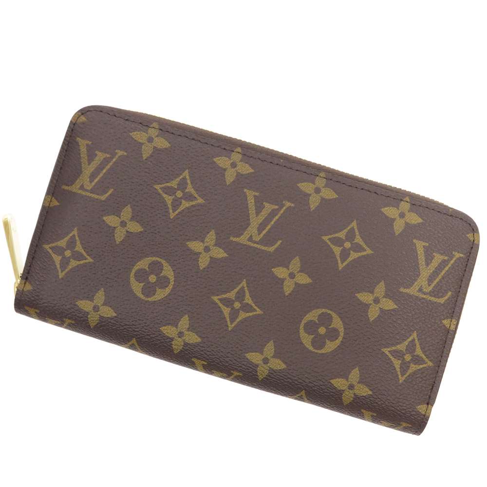 LOUIS VUITTON Zippy Wallet BrownM42616 Monogram