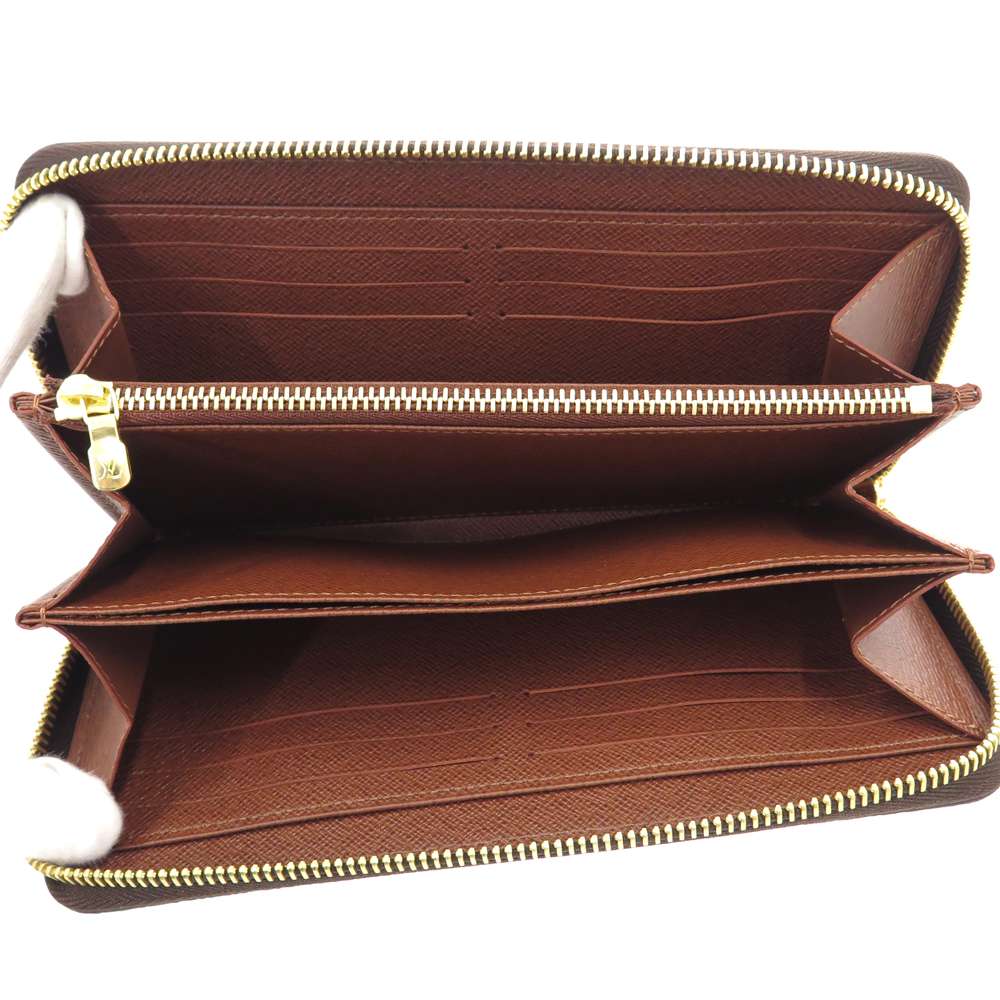 LOUIS VUITTON Zippy Wallet BrownM42616 Monogram