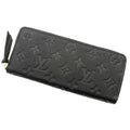 LOUIS VUITTON Portefeuille Clemence NoirM60171 Monogram Empreinte Leather