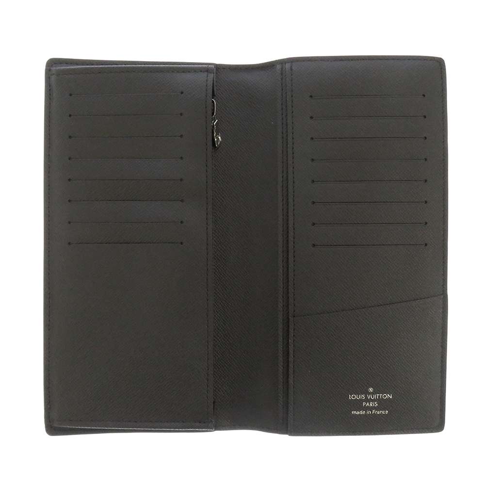 LOUIS VUITTON Portefeuille Brazza NoirM61697 Monogram Eclipse