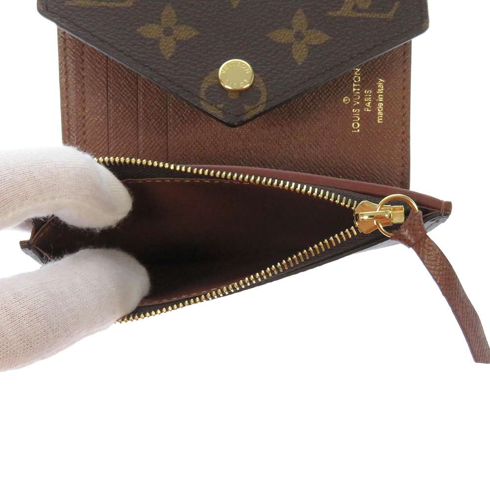 LOUIS VUITTON Portefeuille Victorine BrownM62472 Monogram