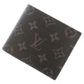 LOUIS VUITTON Portefeuille Marco NM NoirM62545 Monogram Eclipse