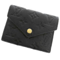 LOUIS VUITTON Portefeuille Victorine NoirM64060 Monogram Empreinte Leather