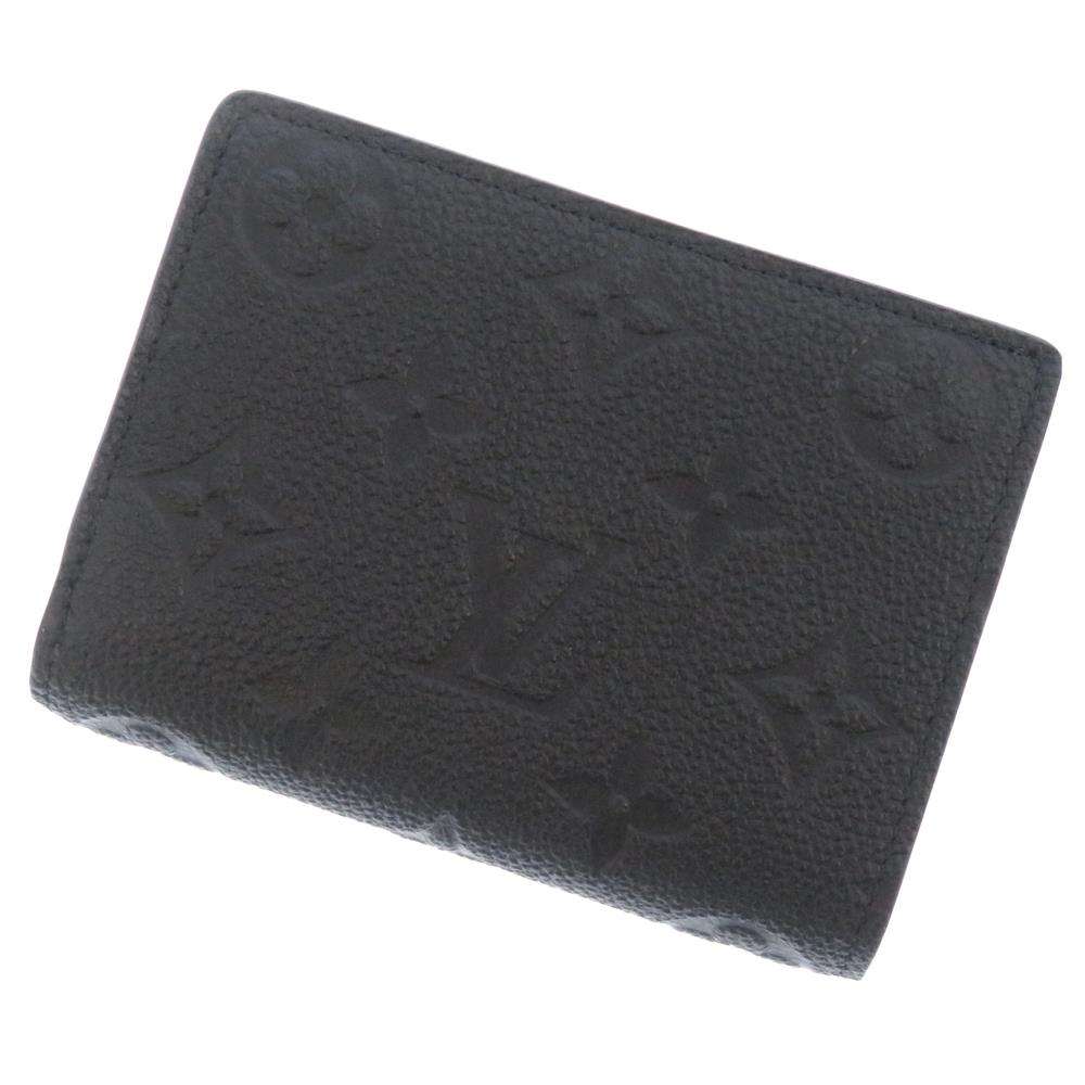 LOUIS VUITTON Portefeuille Clare NoirM80151 Monogram Empreinte Leather