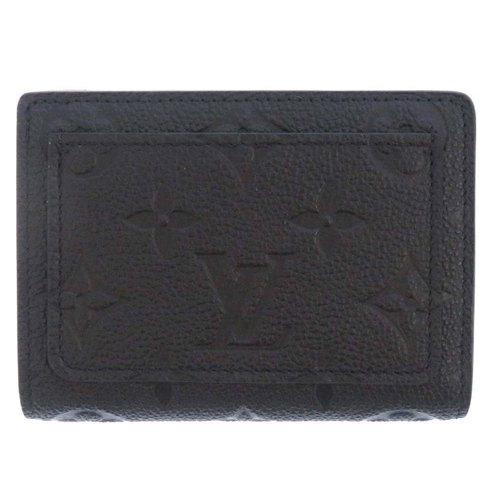 LOUIS VUITTON Portefeuille Clare NoirM80151 Monogram Empreinte Leather