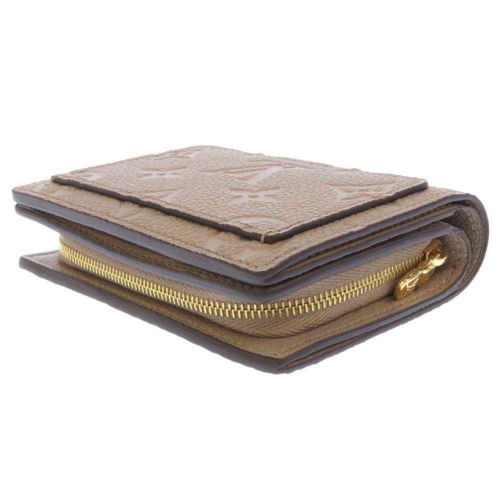 LOUIS VUITTON Portefeuille Clare TourterelleM80152 Monogram Empreinte Leather