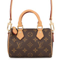 LOUIS VUITTON Nano Speedy BrownM81085 Monogram Size Nano