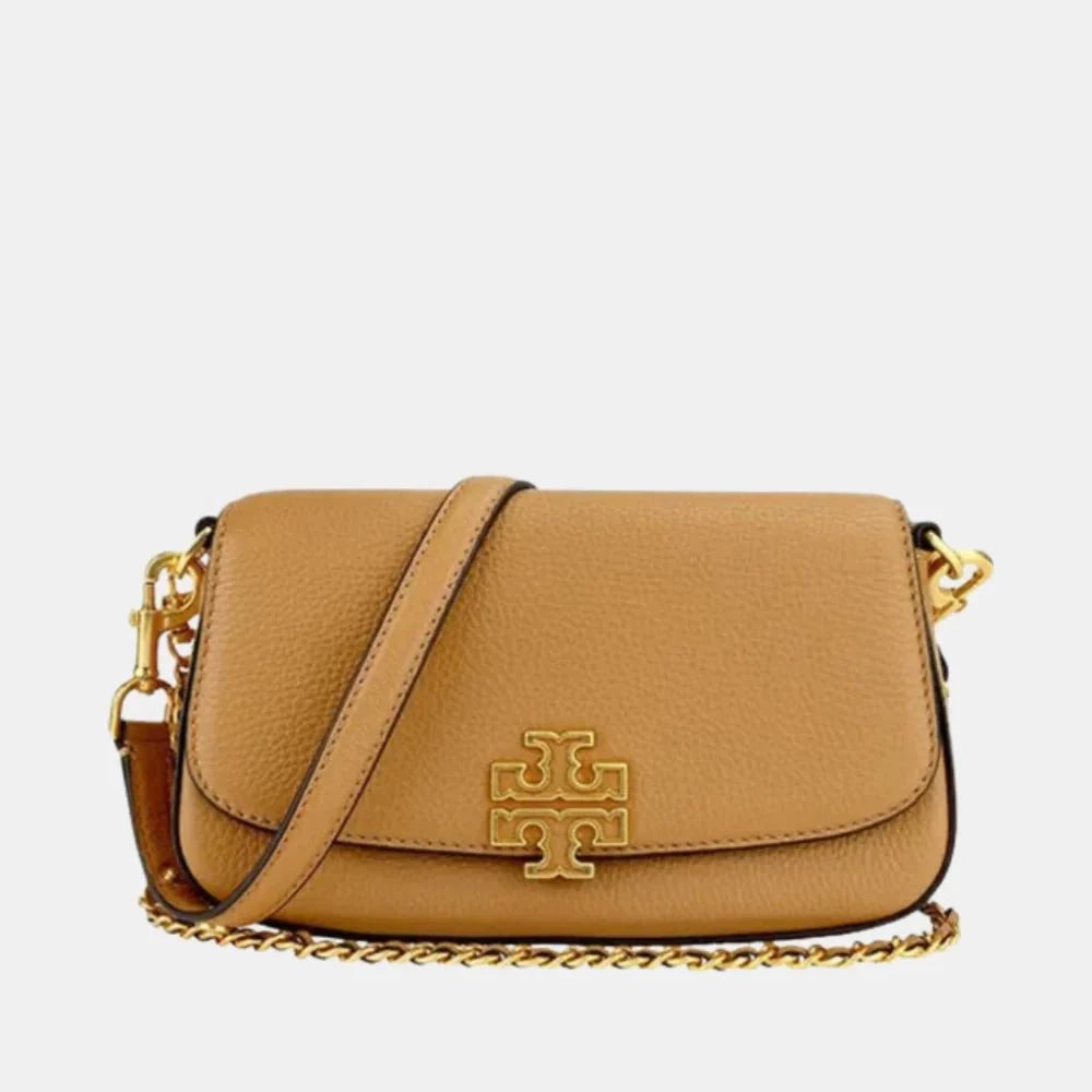 Tory Burch Britten Convertible Crossbody (Tiramisu)