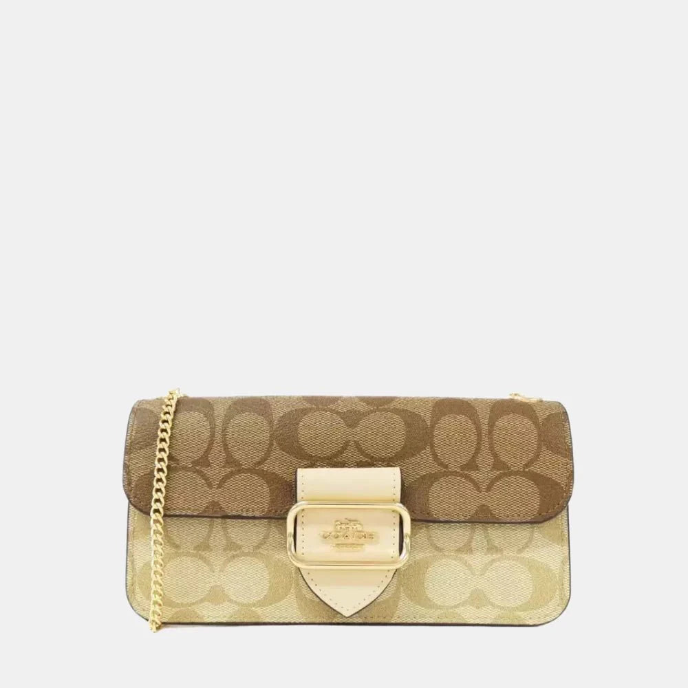 Coach Morgan Crossbody In Blocked Signature Canvas