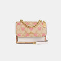 Coach Mini Klare Crossbody In Signature Canvas With Heart Print