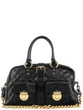 Black Leather Blake 2-Way Bag