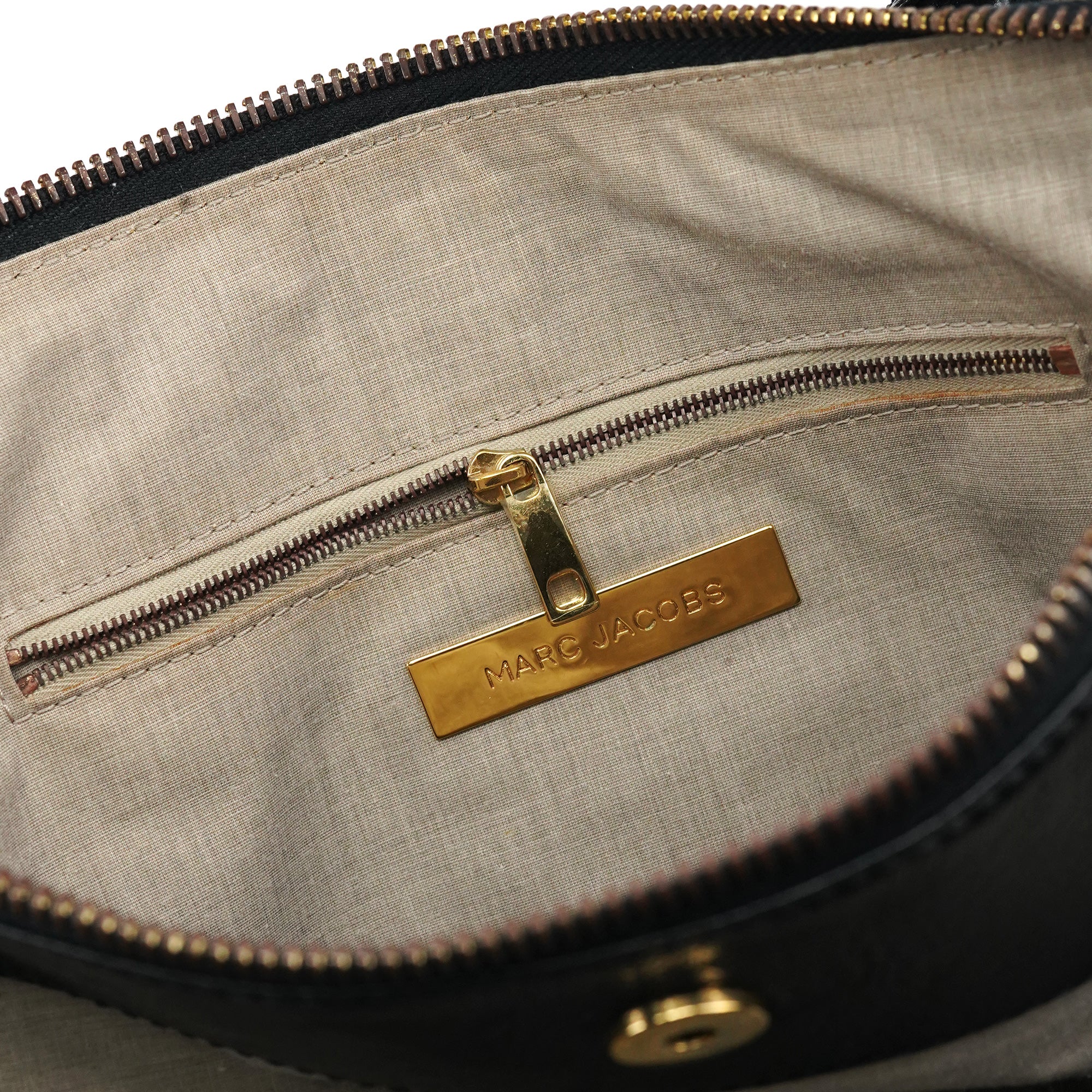 Black Leather Blake Tote Bag