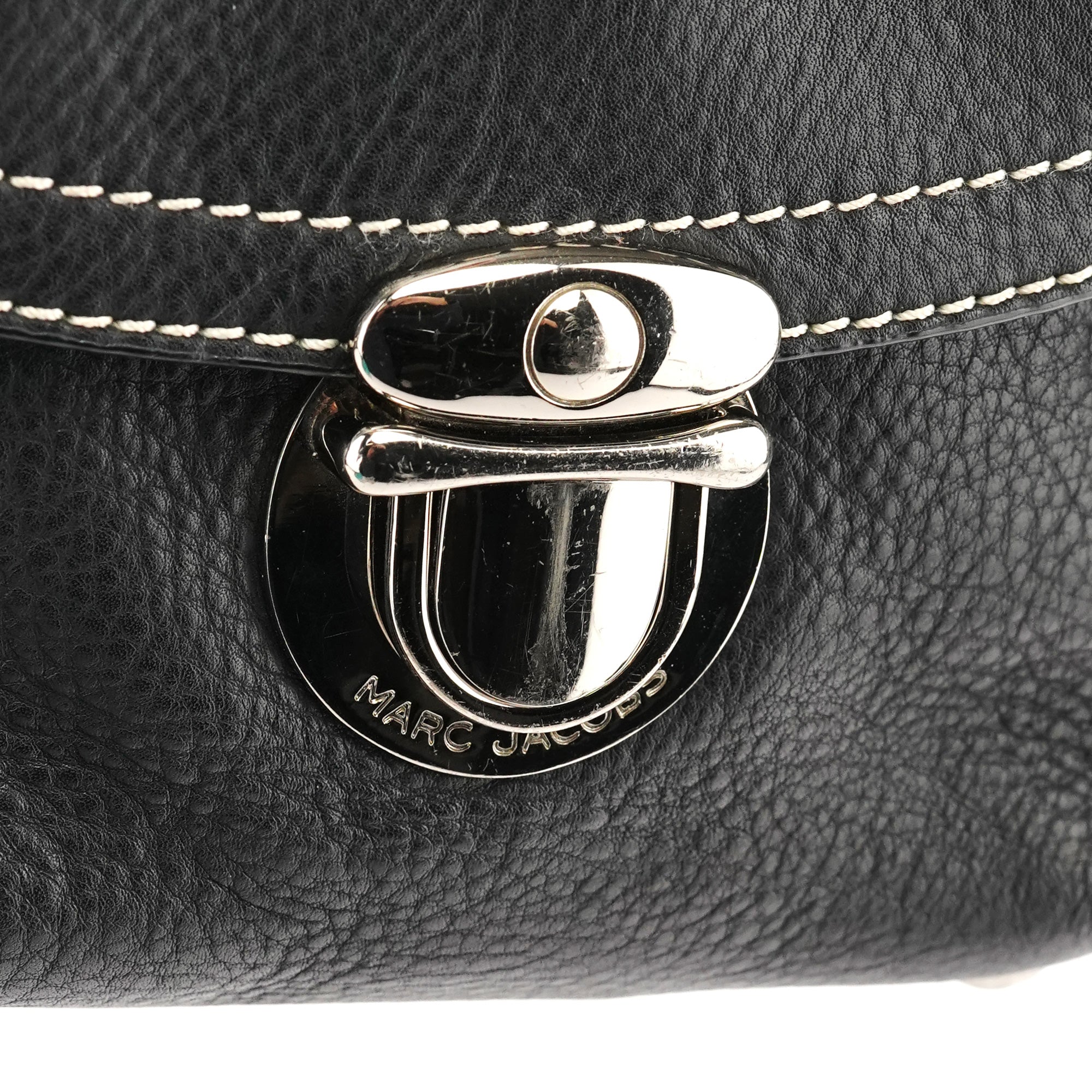 Black Leather Mini Bag