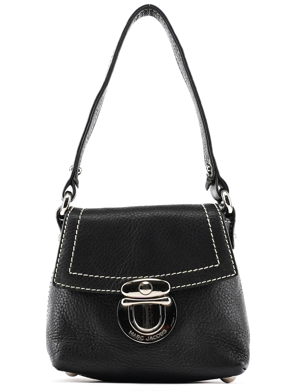 Black Leather Mini Bag