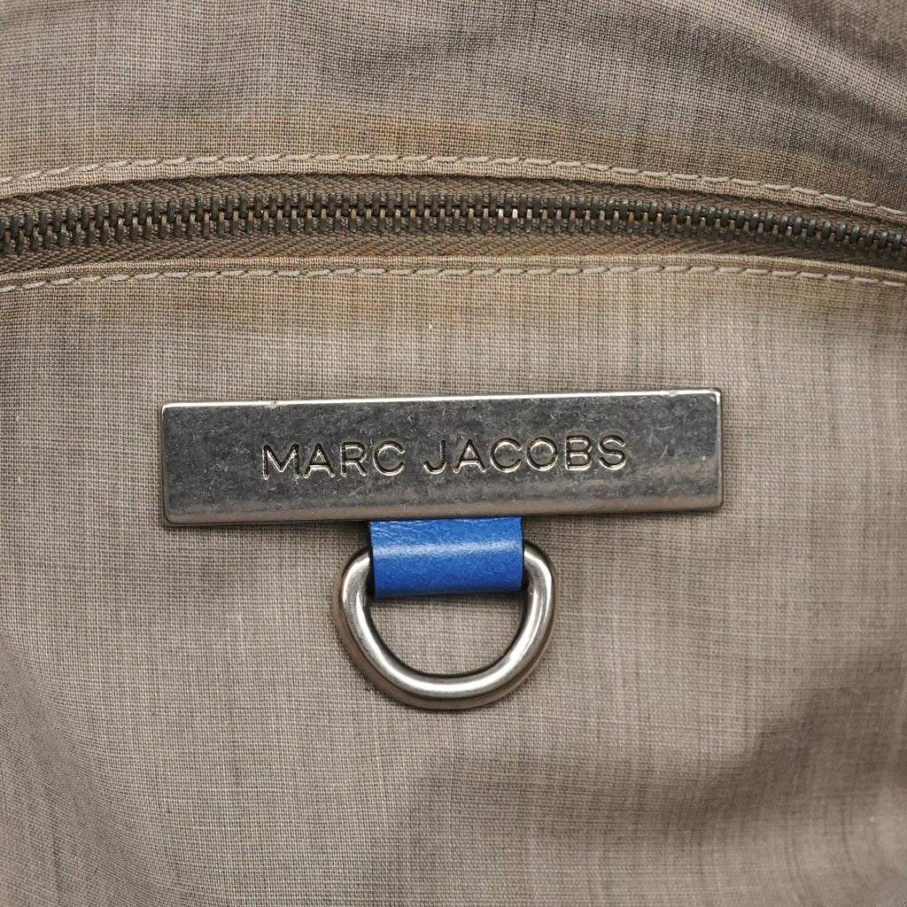 Blue Leather Susan 2-Way Bag