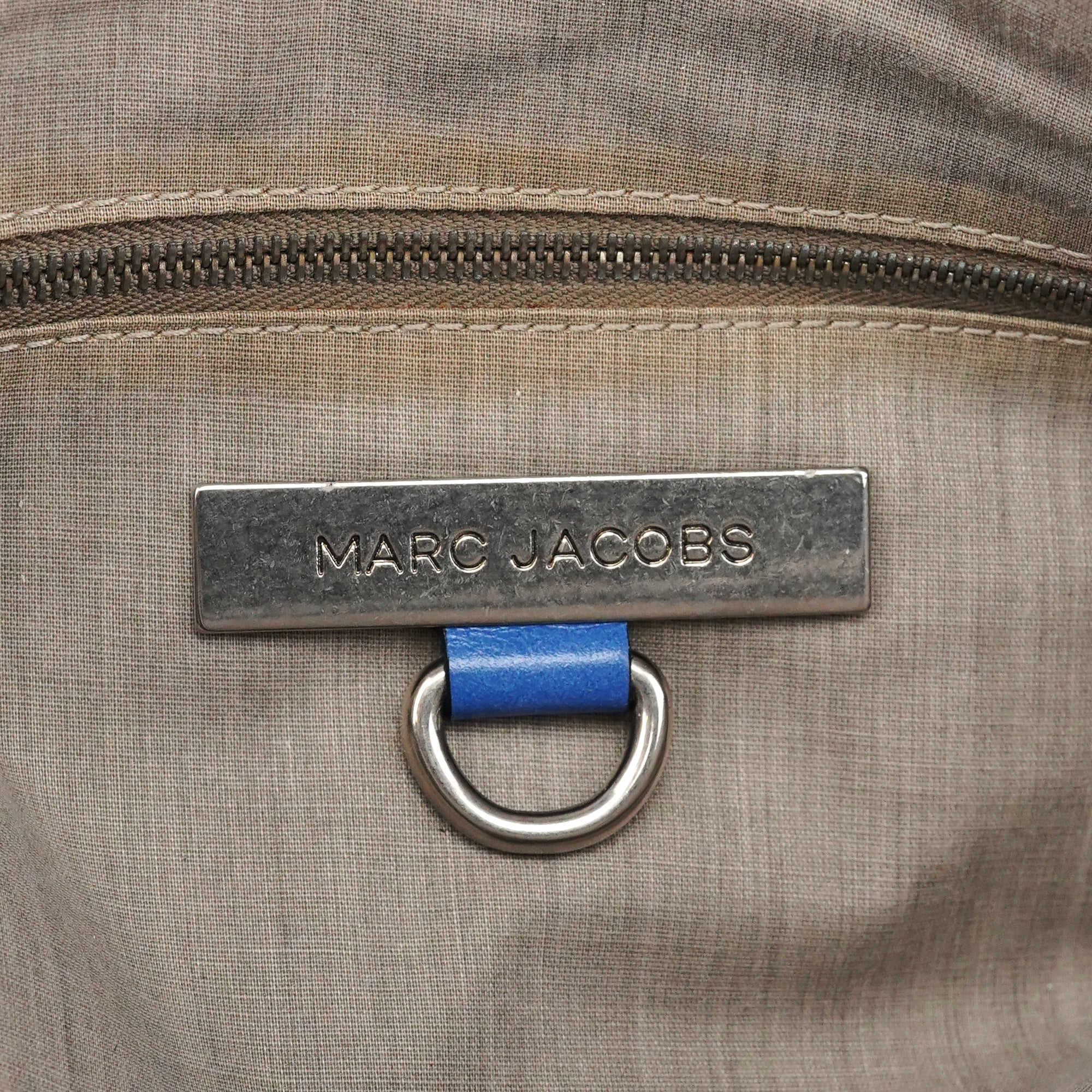 Blue Leather Susan 2-Way Bag