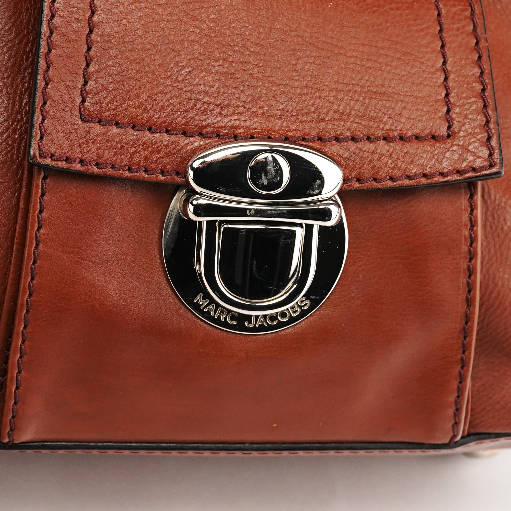Brown Leather Venetia Tote Bag