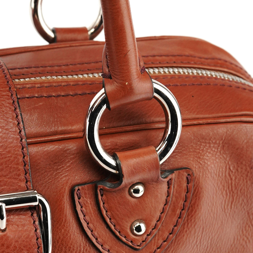 Brown Leather Venetia Tote Bag