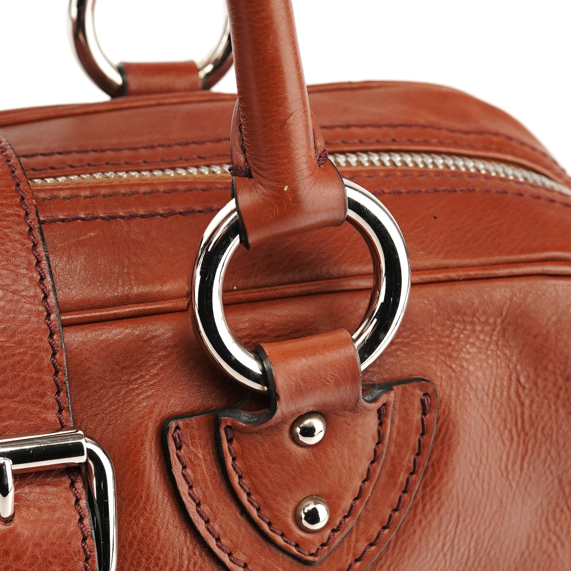 Brown Leather Venetia Tote Bag