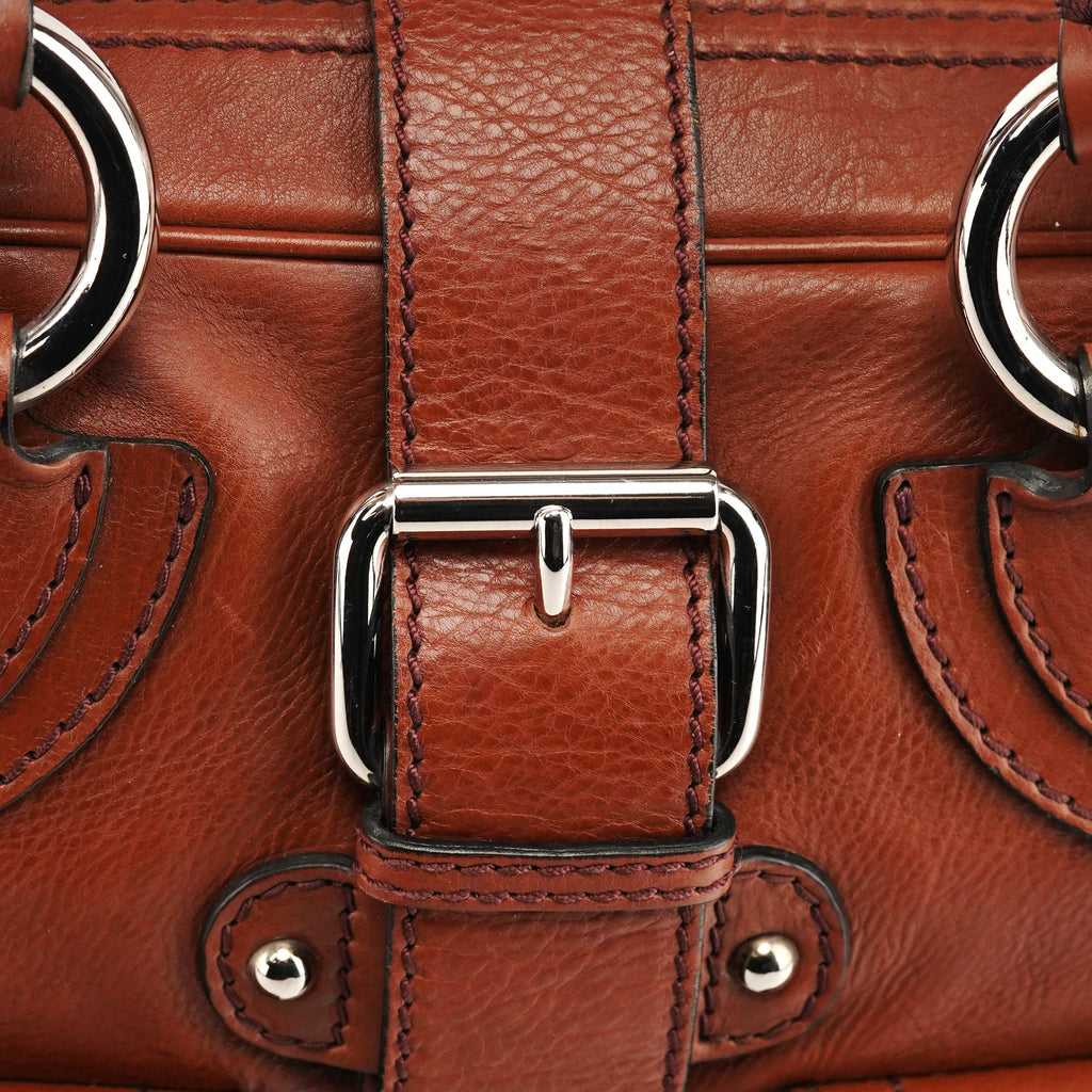Brown Leather Venetia Tote Bag