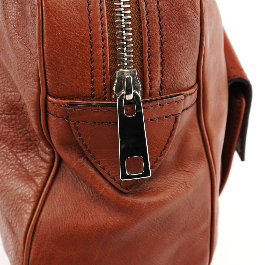 Brown Leather Venetia Tote Bag