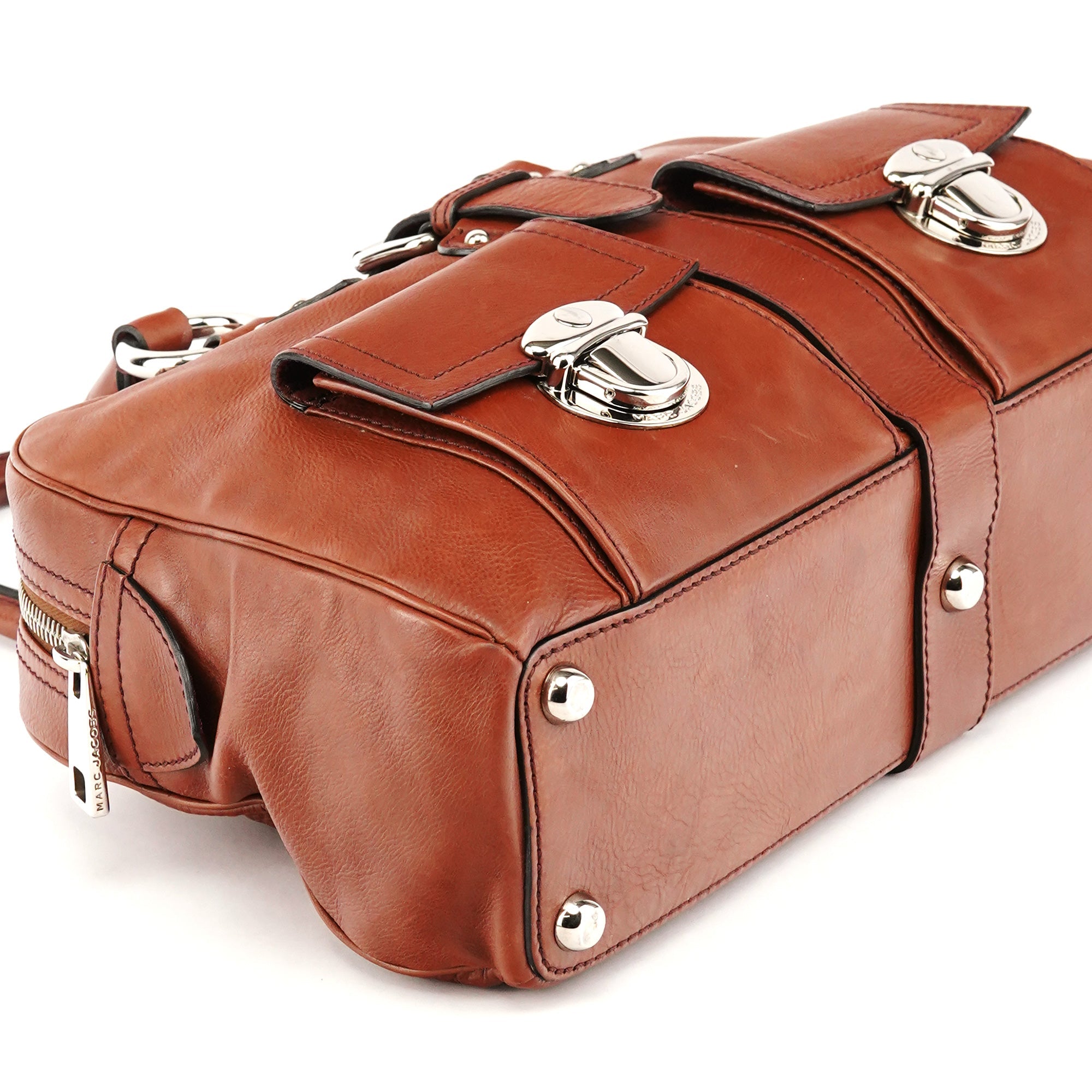 Brown Leather Venetia Tote Bag