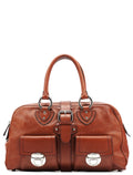 Brown Leather Venetia Tote Bag