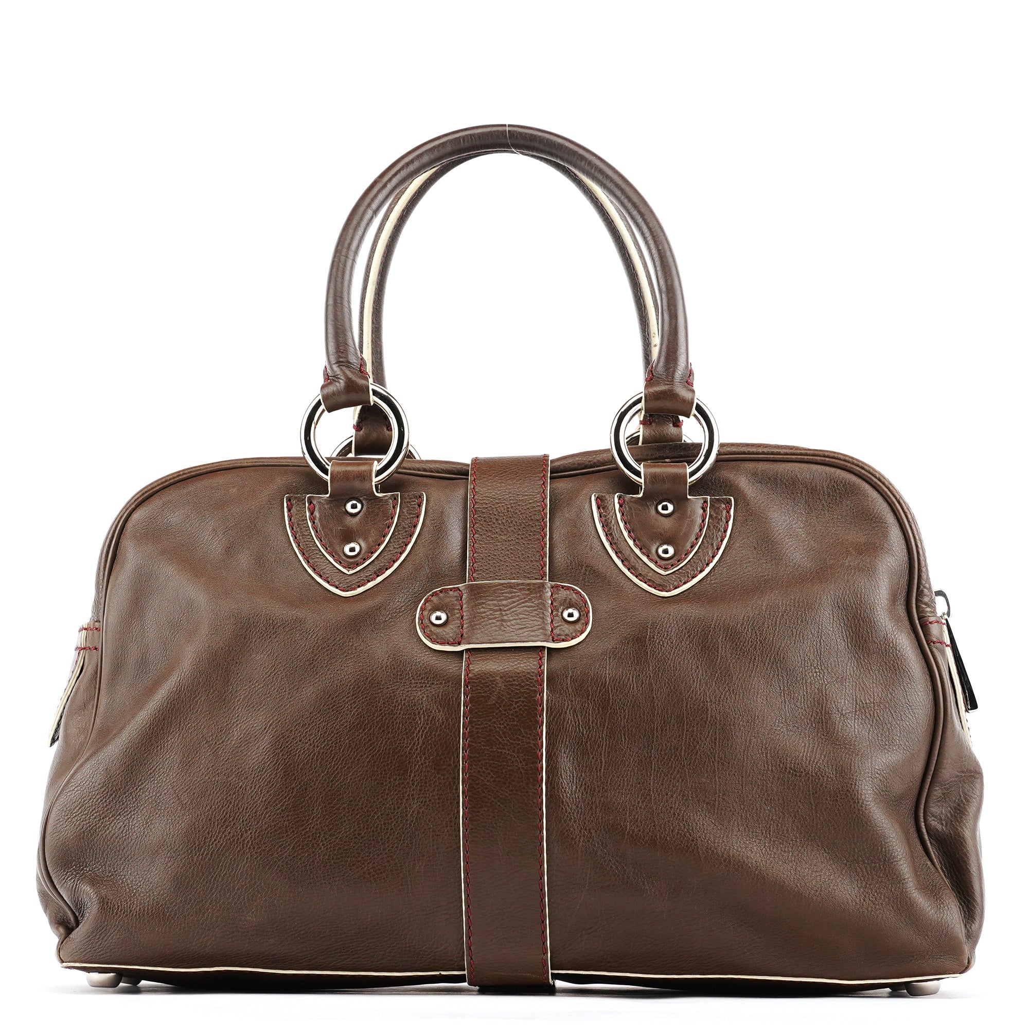 Brown Leather Venetia Tote Bag