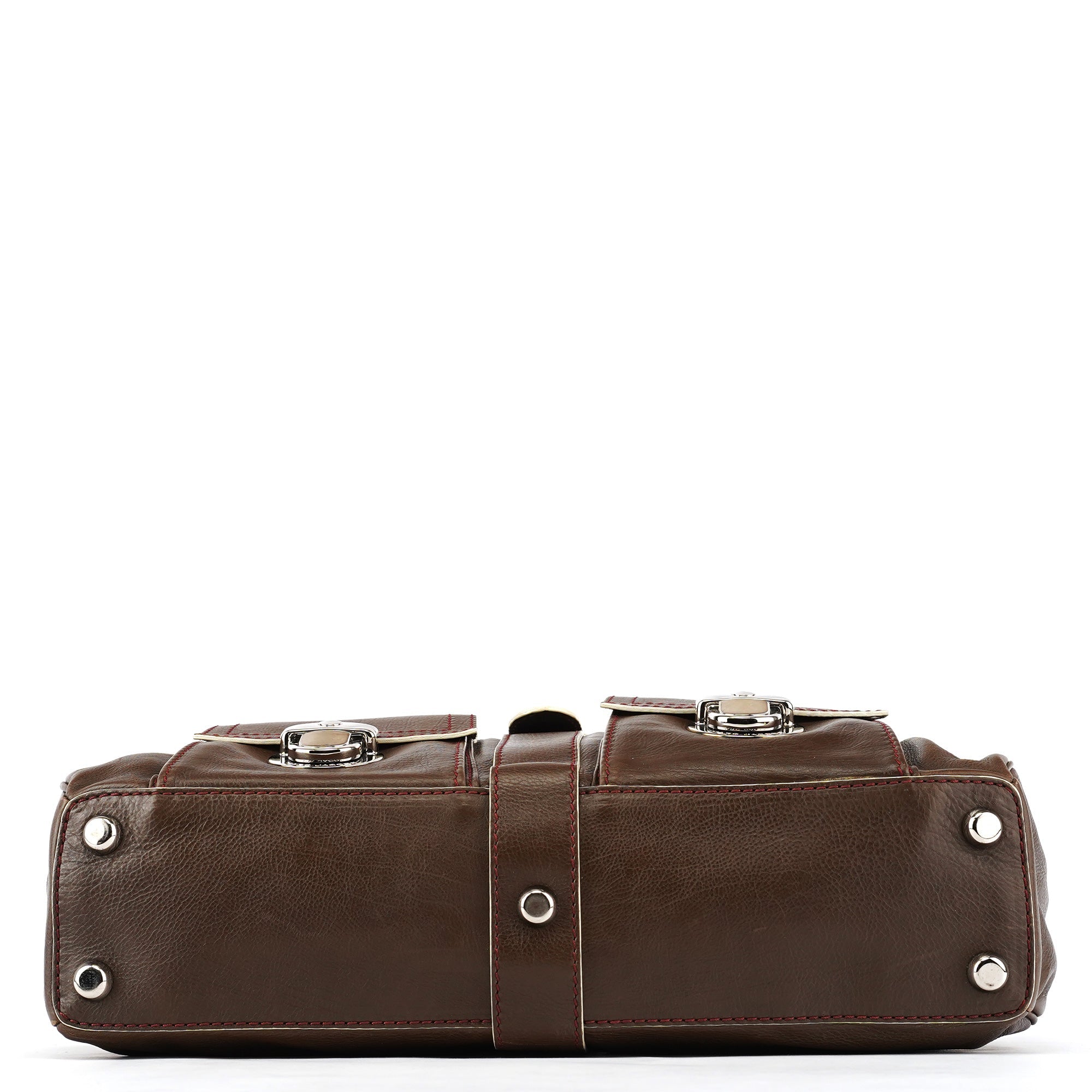 Brown Leather Venetia Tote Bag