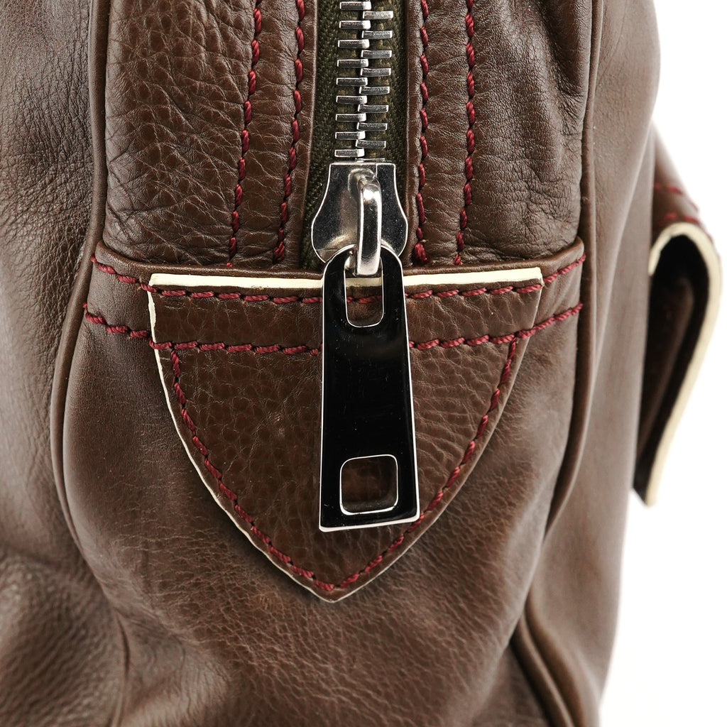 Brown Leather Venetia Tote Bag