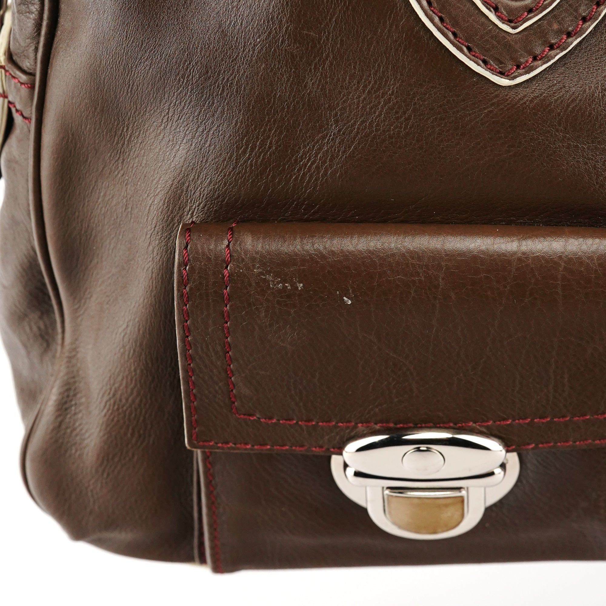 Brown Leather Venetia Tote Bag