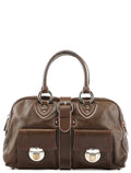 Brown Leather Venetia Tote Bag