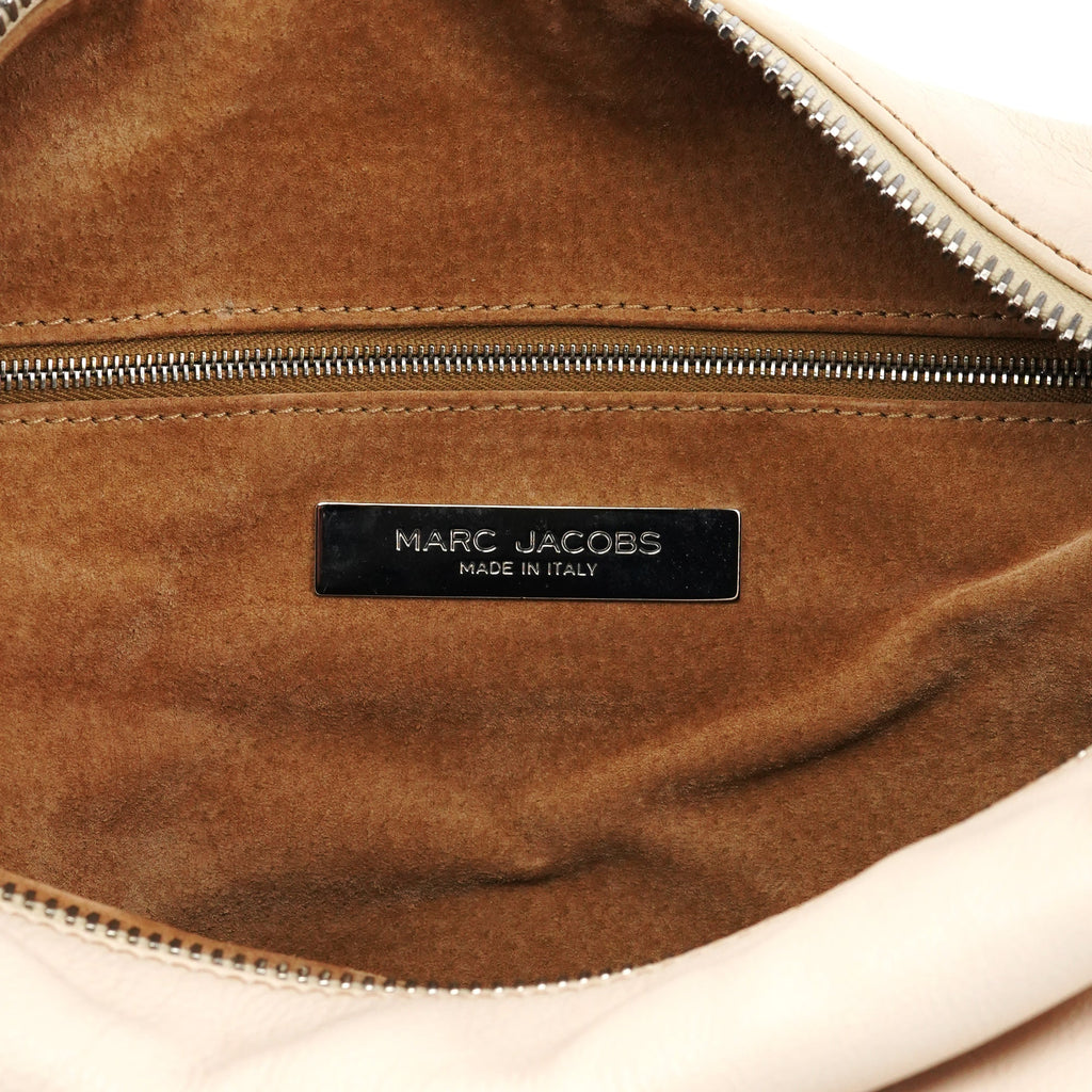 Ivory Leather Blake Multi-Pocket Shoulder Bag