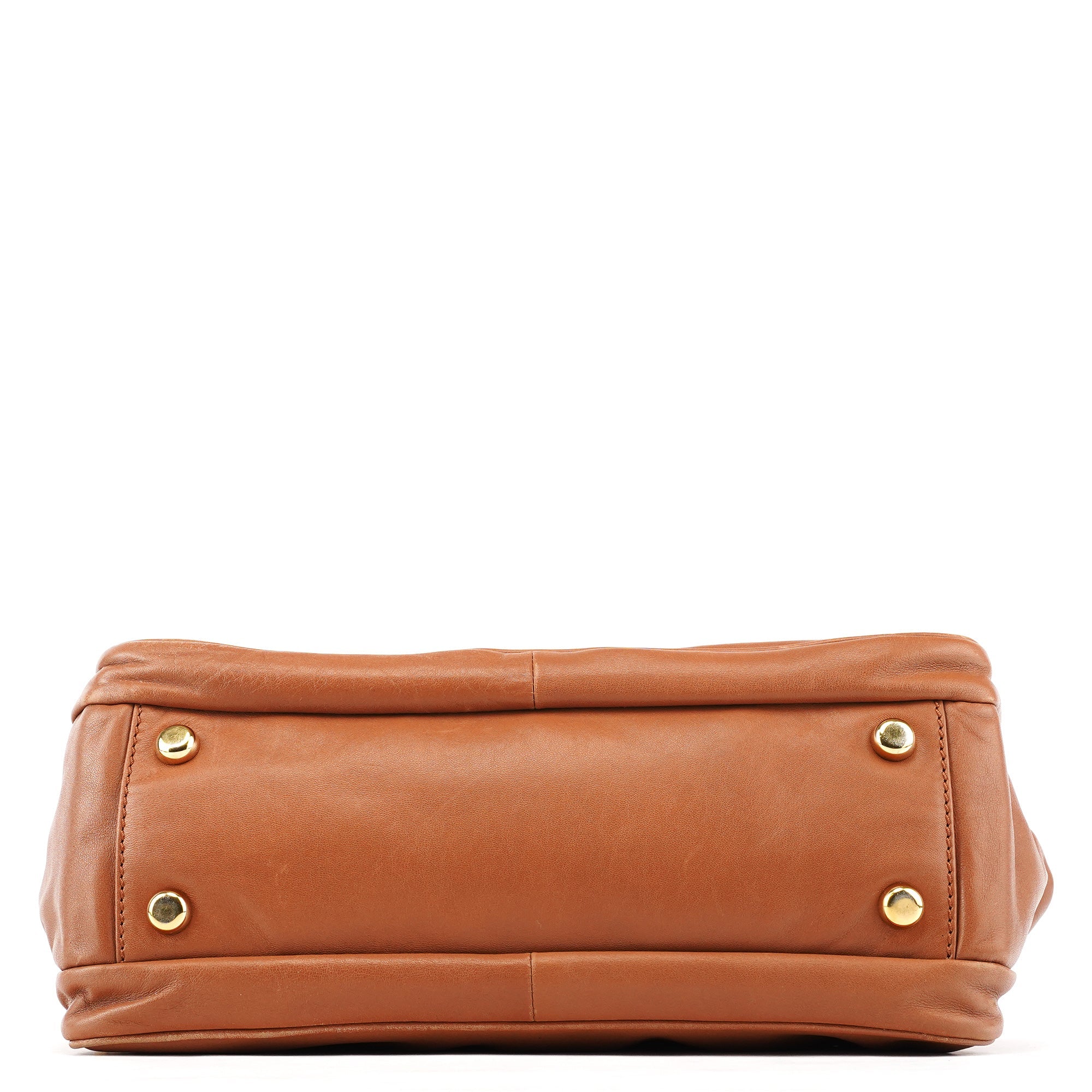 Light Brown Leather Blake Tote Bag