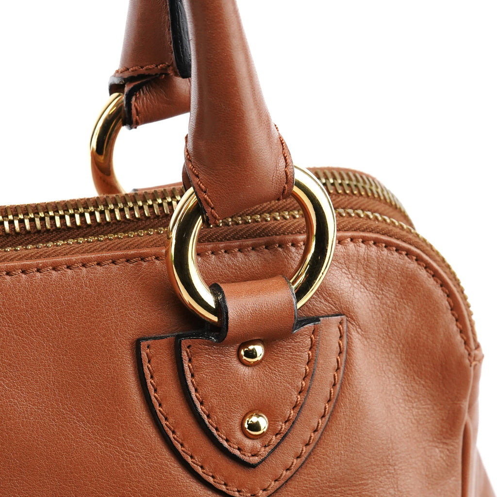 Light Brown Leather Blake Tote Bag