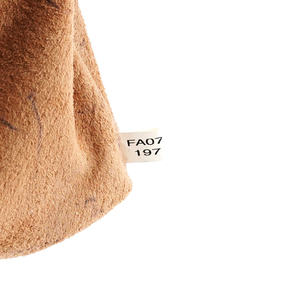 Light Brown Leather Multi Pocket Tote Bag