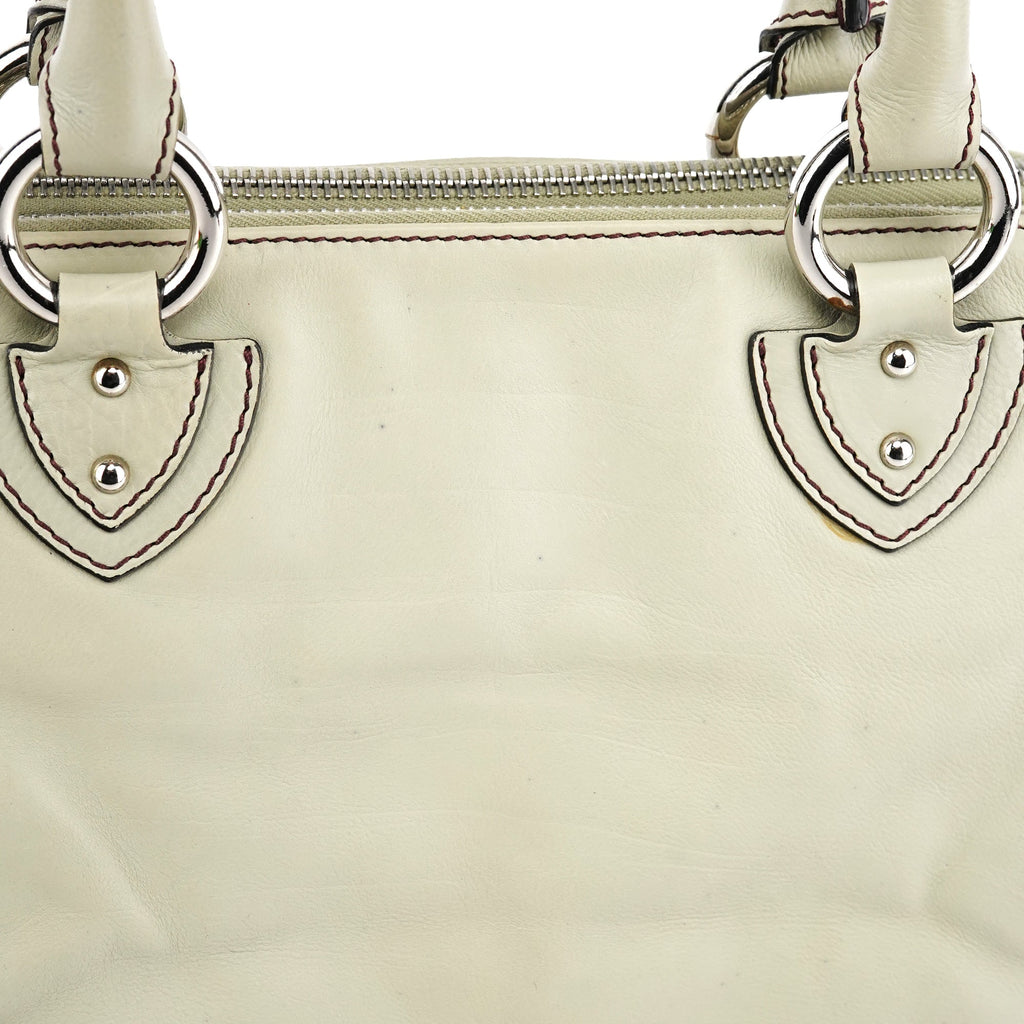 Pale Green Leather Blake Tote Bag