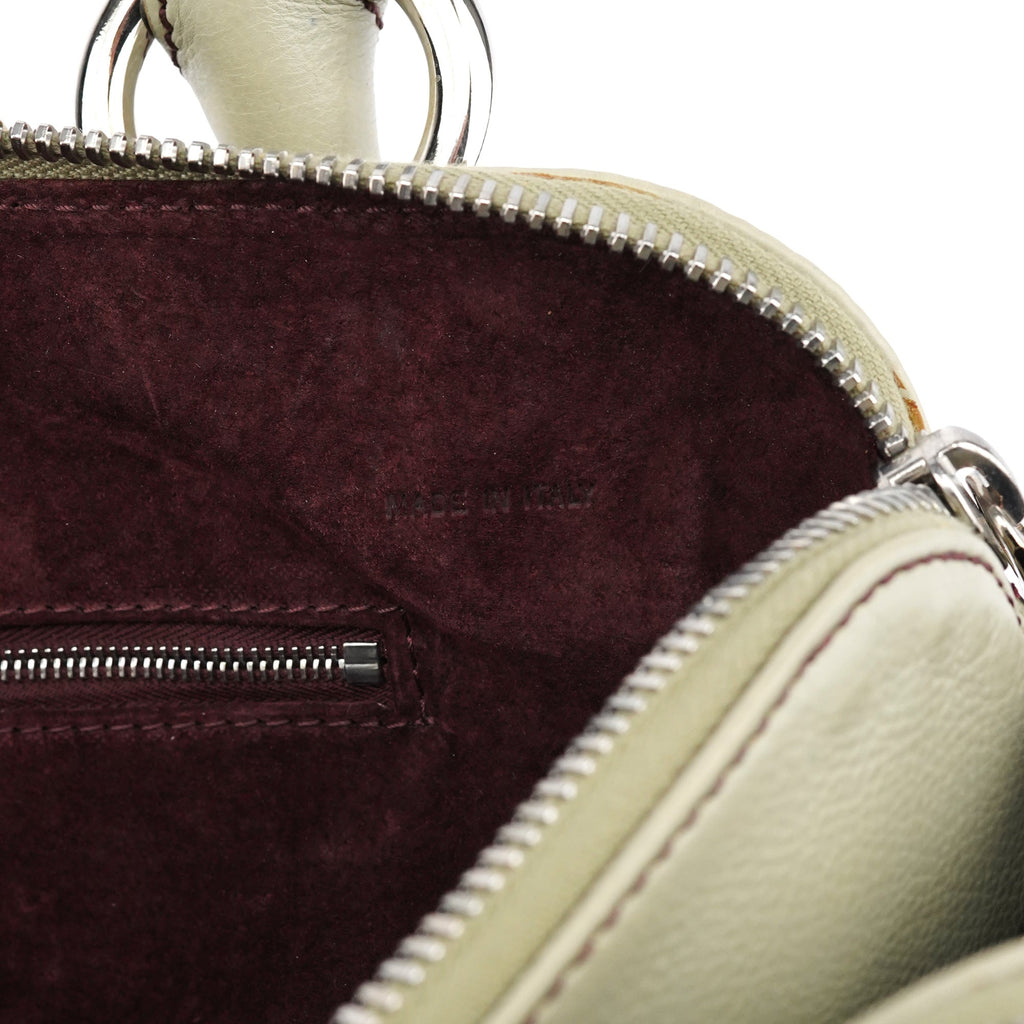 Pale Green Leather Blake Tote Bag
