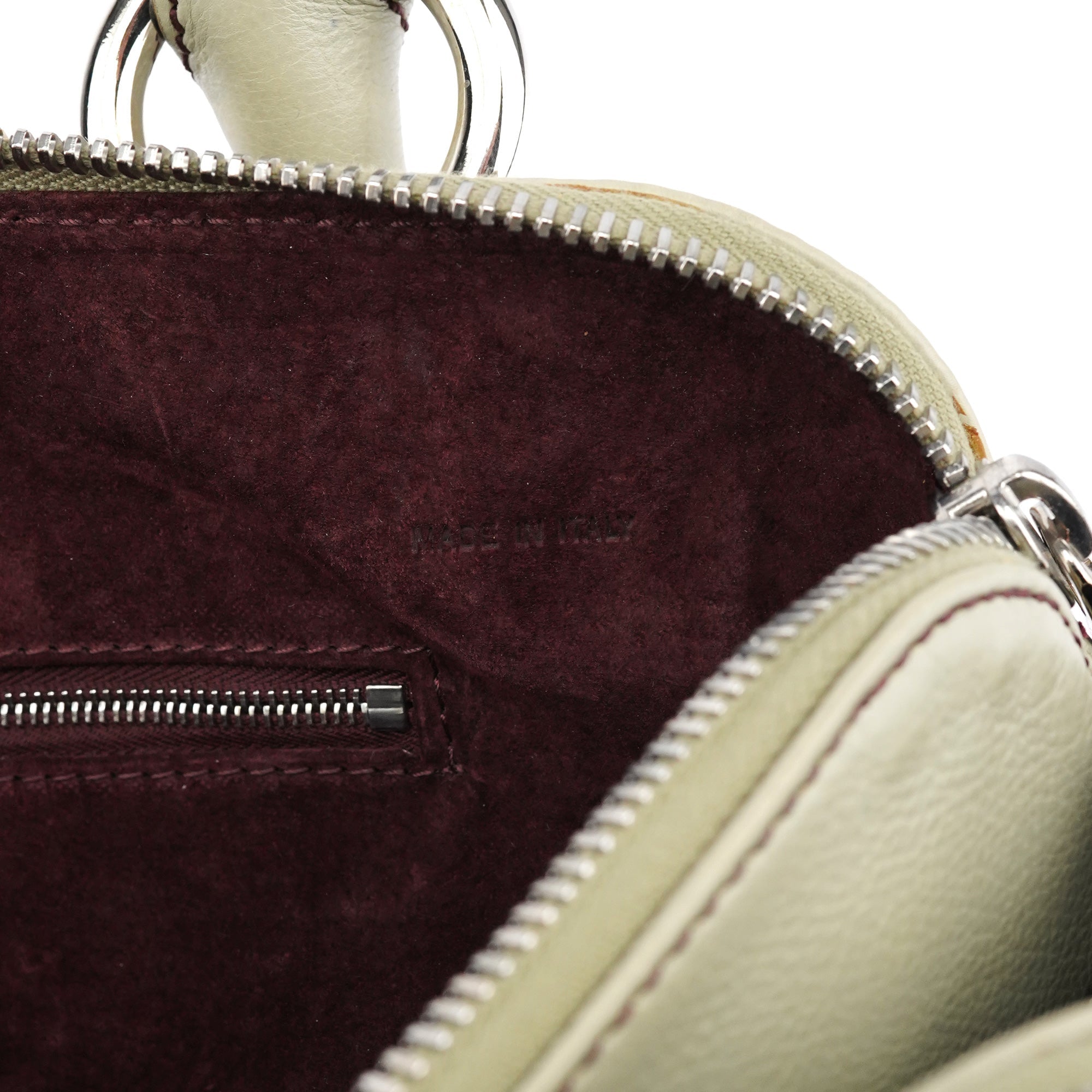 Pale Green Leather Blake Tote Bag