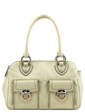 Pale Green Leather Blake Tote Bag