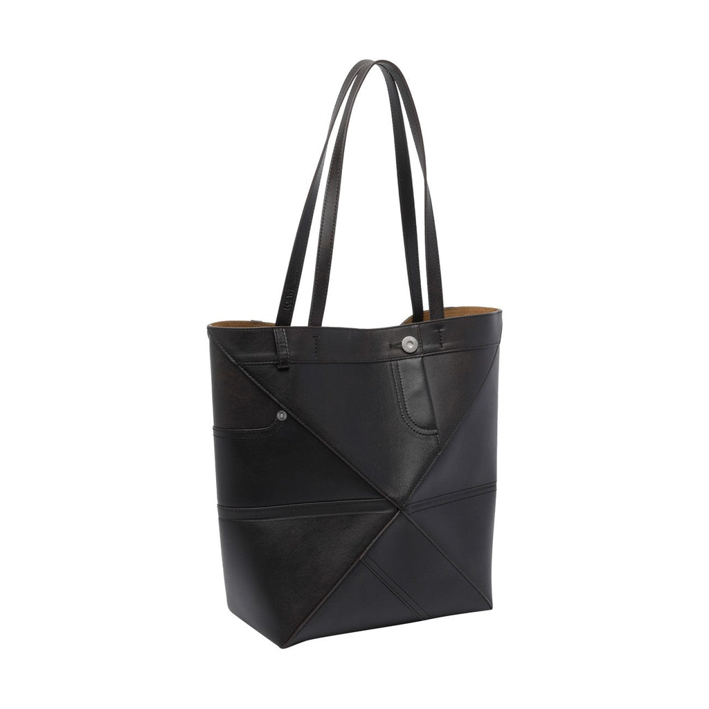 Loewe Women Medium Puzzle Fold Trousers Effect Tote Bag