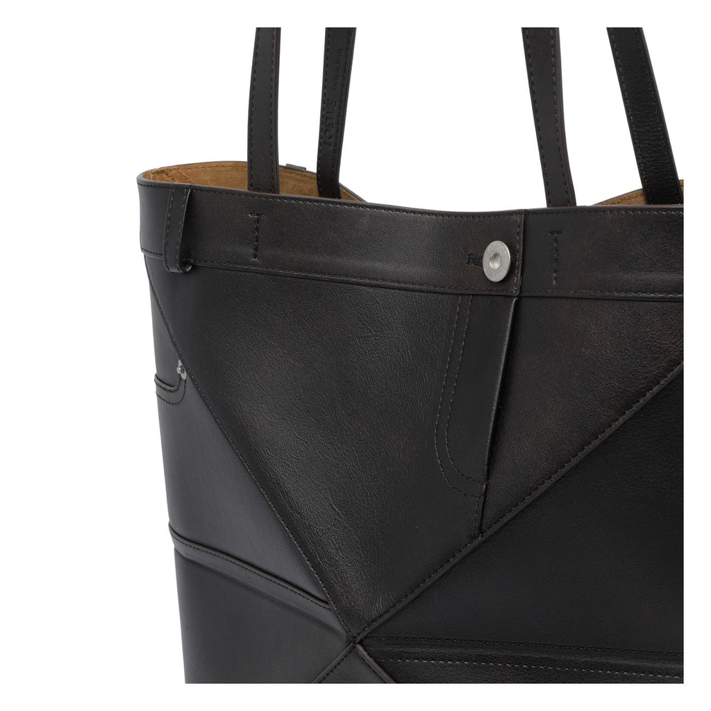 Loewe Women Medium Puzzle Fold Trousers Effect Tote Bag