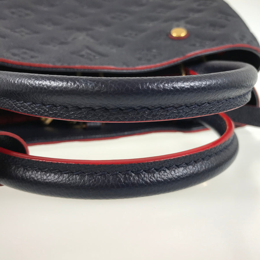 LOUIS VUITTON Monogram Empreinte Montaigne MM M42746 Hand bag
