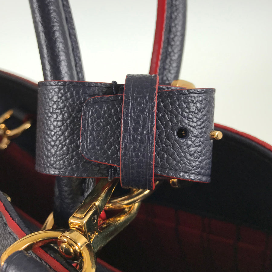 LOUIS VUITTON Monogram Empreinte Montaigne MM M42746 Hand bag