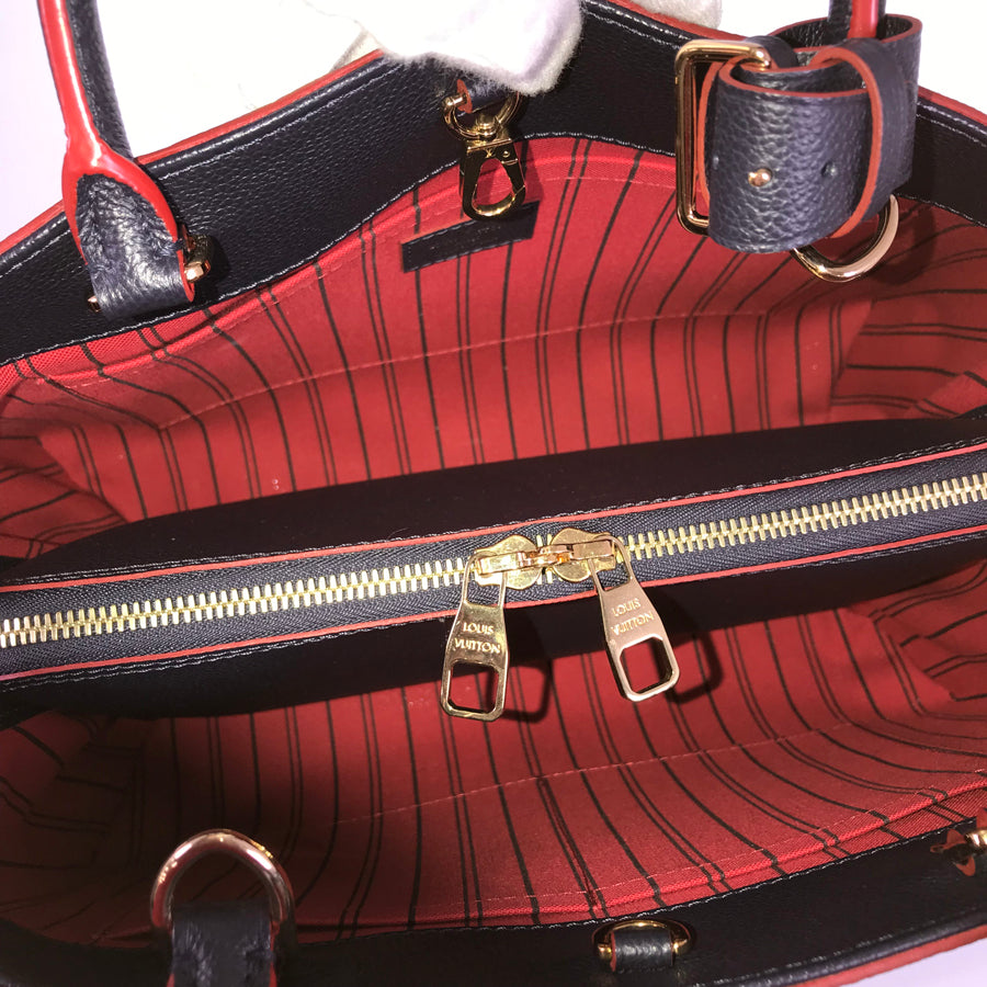 LOUIS VUITTON Monogram Empreinte Montaigne MM M42746 Hand bag