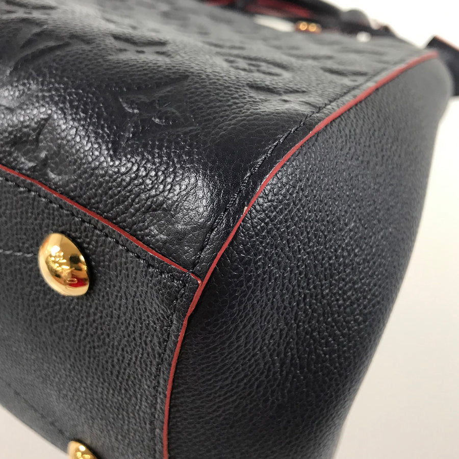 LOUIS VUITTON Monogram Empreinte Montaigne MM M42746 Hand bag