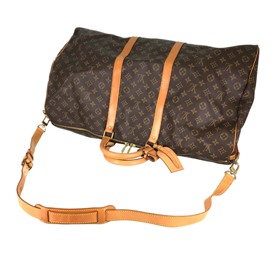 LOUIS VUITTON Monogram Keepall Bandouliere 60 M41412 Boston bag